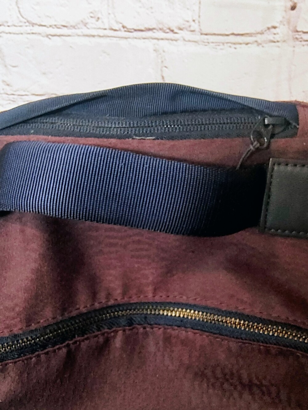 Lululemon City Adventurer  Dark Cherry Back Pack Back Pocket Utility Water Repel - Picture 9 of 16